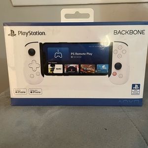 Backbone one iOS gaming controller for iPhone- PlayStation edition-white